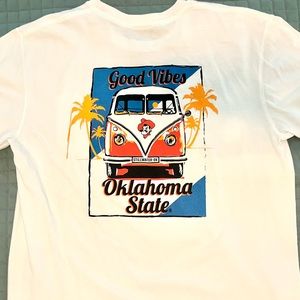 Mens Comfort Colors Oklahoma State T-shirt size large OSU Tee M Mens shirt